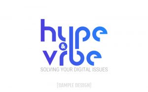 Sample Logo for Client Hype & Vibe
